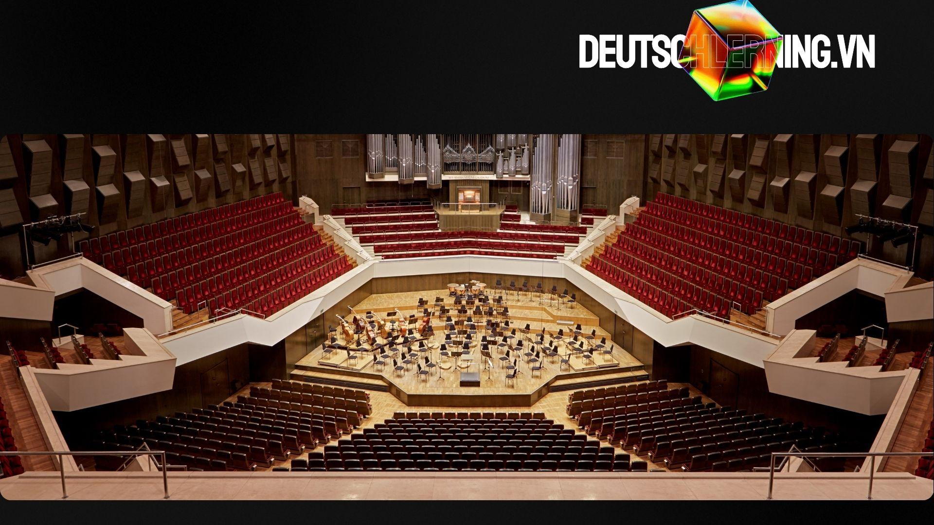 Dàn nhạc Gewandhaus biểu diễn tại Leipzig.